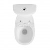 CERSANIT - Wc kompakt 613 ARTECO 010 New CleanOn z deską duroplastową, antybakteryjną, wolnoopadającą z funkcją łatwego wypinania  K667-052